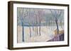 The Orchard in the Snow-Hippolyte Petitjean-Framed Giclee Print