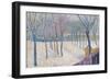 The Orchard in the Snow-Hippolyte Petitjean-Framed Giclee Print