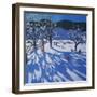 The Orchard in Winter, Morzine-Andrew Macara-Framed Giclee Print