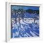 The Orchard in Winter, Morzine-Andrew Macara-Framed Giclee Print