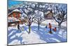 The Orchard,Morzine,France,2015-2018-Andrew Macara-Mounted Giclee Print