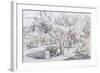 The Orchard (Pencil & Crayon)-John Northcote Nash-Framed Giclee Print