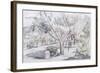 The Orchard (Pencil & Crayon)-John Northcote Nash-Framed Giclee Print