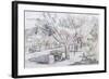 The Orchard (Pencil & Crayon)-John Northcote Nash-Framed Giclee Print