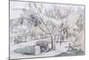 The Orchard (Pencil & Crayon)-John Northcote Nash-Mounted Giclee Print