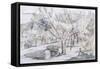 The Orchard (Pencil & Crayon)-John Northcote Nash-Framed Stretched Canvas
