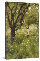 The Orchard-Thomas Cooper Gotch-Stretched Canvas