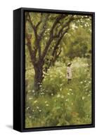 The Orchard-Thomas Cooper Gotch-Framed Stretched Canvas