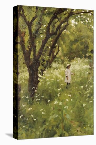 The Orchard-Thomas Cooper Gotch-Stretched Canvas