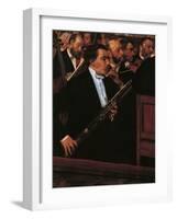 The Orchestra at the Opera House-Edgar Degas-Framed Giclee Print