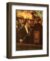 The Orchestra of the Opera, 1868-Edgar Degas-Framed Giclee Print