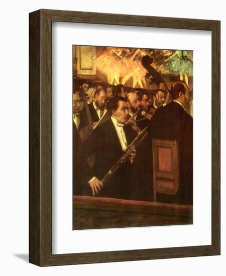 The Orchestra of the Opera, 1868-Edgar Degas-Framed Giclee Print