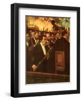 The Orchestra of the Opera, 1868-Edgar Degas-Framed Giclee Print