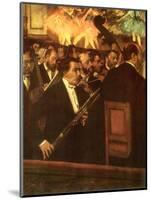 The Orchestra of the Opera, 1868-Edgar Degas-Mounted Giclee Print