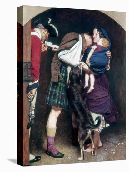 The Order of Release, 1746, 1852-1853-John Everett Millais-Stretched Canvas