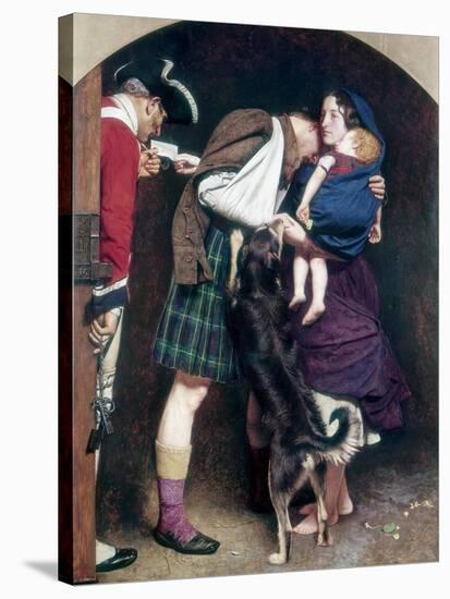 The Order of Release, 1746, 1852-1853-John Everett Millais-Stretched Canvas