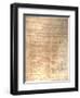 The Ordinance of Secession for the State of South Carolina, 1861-null-Framed Giclee Print