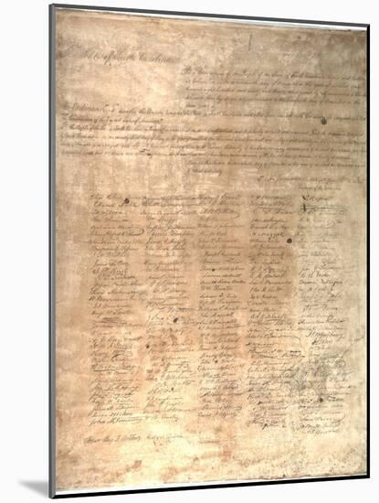 The Ordinance of Secession for the State of South Carolina, 1861-null-Mounted Giclee Print