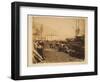 The Ordnance Wharf, Balaklava, 1855-Roger Fenton-Framed Giclee Print