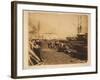 The Ordnance Wharf, Balaklava, 1855-Roger Fenton-Framed Giclee Print