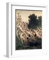 The Oreads, 1902-William Adolphe Bouguereau-Framed Giclee Print