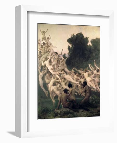 The Oreads, 1902-William Adolphe Bouguereau-Framed Giclee Print