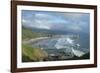 The Oregon Coast and Cannon Beach from Ecola State Park, Oregon-Greg Probst-Framed Photographic Print