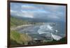 The Oregon Coast and Cannon Beach from Ecola State Park, Oregon-Greg Probst-Framed Photographic Print