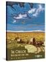 The Oregon National Historic Trail In Wyoming-Bureau of Land Management-Stretched Canvas