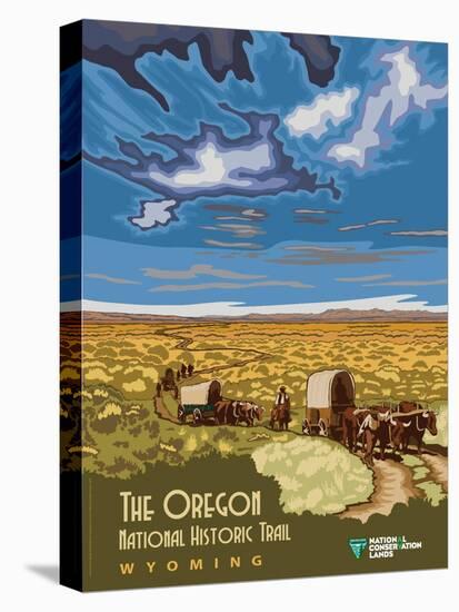 The Oregon National Historic Trail In Wyoming-Bureau of Land Management-Stretched Canvas