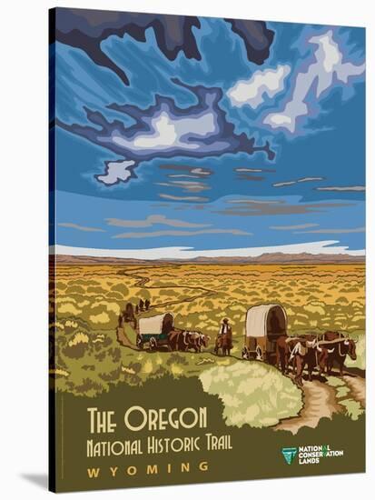 The Oregon National Historic Trail In Wyoming-Bureau of Land Management-Stretched Canvas
