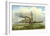 The Oregon's Race for Cuba, 1898-null-Framed Giclee Print