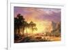 The Oregon Trail, 1869-Albert Bierstadt-Framed Giclee Print