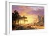 The Oregon Trail, 1869-Albert Bierstadt-Framed Giclee Print