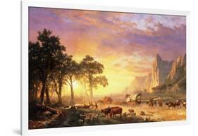 The Oregon Trail, 1869-Albert Bierstadt-Framed Giclee Print