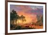 The Oregon Trail-Albert Bierstadt-Framed Premium Giclee Print