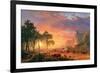 The Oregon Trail-Albert Bierstadt-Framed Premium Giclee Print