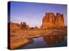 The Organ, Arches National Park, Utah, USA-Charles Gurche-Stretched Canvas