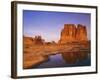 The Organ, Arches National Park, Utah, USA-Charles Gurche-Framed Photographic Print