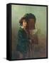 The Organ Grinder-William Mulready-Framed Stretched Canvas