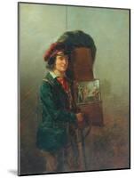 The Organ Grinder-William Mulready-Mounted Giclee Print