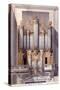 The Organ of Saint-Eustache, 1801 (W/C on Paper)-French-Stretched Canvas