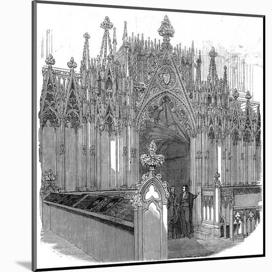 The Organ Screen, Westminster Abbey, 1848-null-Mounted Art Print