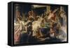 The Orgies of Messalina, 1867-1868-Federico Faruffini-Framed Stretched Canvas