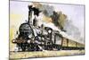 The Orient Express, Introduced in 1883-John S. Smith-Mounted Giclee Print