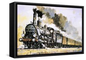 The Orient Express, Introduced in 1883-John S. Smith-Framed Stretched Canvas