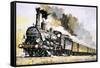 The Orient Express, Introduced in 1883-John S. Smith-Framed Stretched Canvas