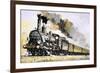 The Orient Express, Introduced in 1883-John S. Smith-Framed Giclee Print