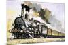 The Orient Express, Introduced in 1883-John S. Smith-Mounted Giclee Print