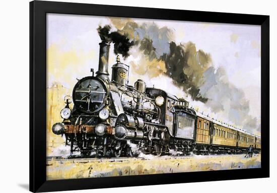 The Orient Express, Introduced in 1883-John S. Smith-Framed Giclee Print